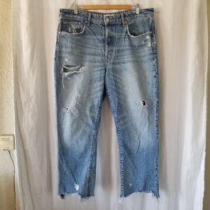 We The Free | Distressed Relaxed Jean